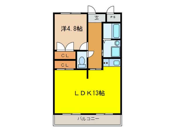 コウアロイヤル垂水　PartⅡの物件間取画像